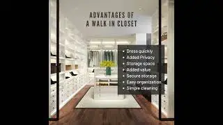 Advantages of a Walk-In Closet 💙 #secrets #howto #closet #diy #homedesigntips #besthouses