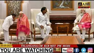#TELANGANA  #CM  #KCR  MET  #PM  #MODI #ABBNEWSTV