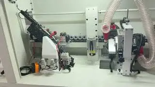 Automatical edge banding machine with 5 functions. Factory direct supply.