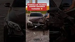 😳Дагестанский блогер Ахмед Wengallbi РАЗБИЛ новый Mercedes Асхаба Тамаева #wengallbi #дагестан