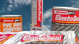 Pioneer Pro Roofing - How To Use Pioneer Pro ElastoSeal and PVC Pipe Jointing PVC Solvent Cement