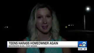 Masked teens continue harassing Fort Myers home
