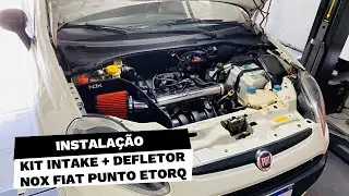 Como instalar KIT INTAKE + DEFLETOR PARA FIAT PUNTO ETORQ - Nox Peças
