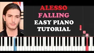 Alesso - Falling (EASY Piano Tutorial)