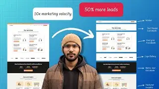 I transformed this Brochure Website into a Lead Generation Tool - 2026