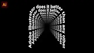 How to create a Text on path in Adobe illustrator