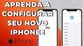 Como configurar meu iPhone novo / configurando o iPhone do in&iacute;cio passo a passo .#iphone #apple #ios