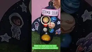 Maqueta movil del Sistema Solar