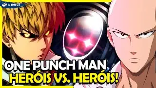 ONE PUNCH MAN: GUERRA CIVIL - HER&Oacute;IS VS HER&Oacute;IS - Webcomic 129 &agrave; 133