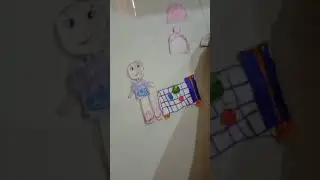 DIY paper doll game // like and subscribe