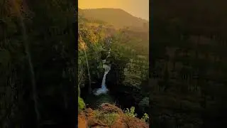 Lost in the magic of falling water