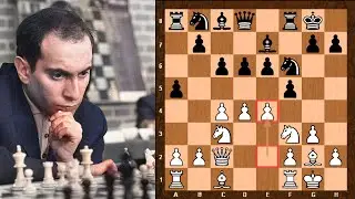 POWERFUL PAWN BREAK! || Mikhail Tal vs Segal - Dutch Defense: Classical Variation. General