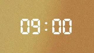 9 Minute Timer Quick Focus | Gold Edition | NX