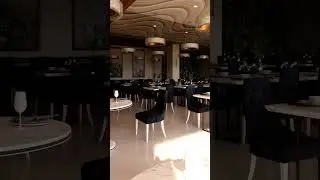 Discover how our latest restaurant interior design blends elegance and comfort #restaurantinterior