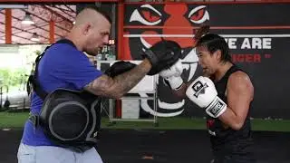 Loma Lookboonmee mittwork with Sam Bastin