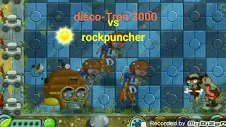 pvz2 disco-Tron 3000 vs Jurassic Rockpuncher