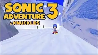 Sonic Adventure: Ice Cap but with the original Sonic 3 music