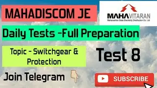 MAHADISCOM JE Questions | Test 8 | Mygovtrack