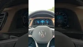 2025 VW Atlas highway with active drive assist in action