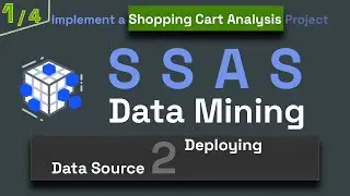 Implementation of the Shopping Cart Analysis Project with SSAS Data Mining (Part 1/4).