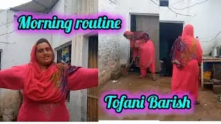 morning routine with tofani Barish