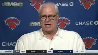 Phil Jackson on trading Kristaps Porzingis!