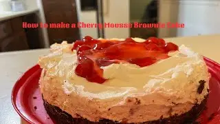 How to make a Cherry Mousse Brownie Cake