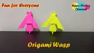 Origami Wasp - Fun For Everyone