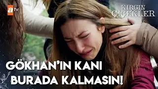 Cemre, Gökhan'ın kanını yerde bırakmıyor! | Kırgın Çiçekler 29. Bölüm