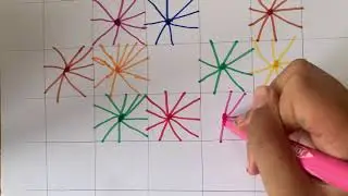 EYFS Pen Disco Rays