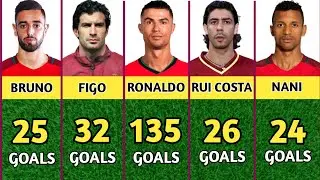PORTUGAL ALL TIME TOP 50 GOAL SCORERS 🇵🇹