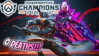 ZERO DEATHS vs OWCS PRO!!!🔥| Overwatch 2 Competitive