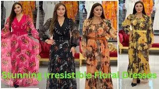 Stunning Irresistible Beautiful Floral Dress | Trendy Fashion Style Floral Dresses |#fashion #usa 