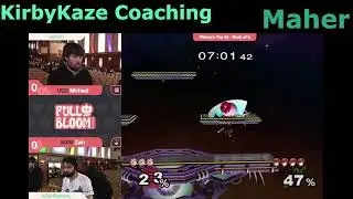 KirbyKaze Coaching with Maher - Marth vs Puff DK, DI Manipulation, and the Importance of the Sword