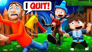 Pranking my Daddy until he QUITS 99 Nights in Roblox!