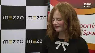 Evie Roberts at Isle of Man Sports Awards 2025