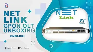 NET LINK GPON OLT Unboxing | English