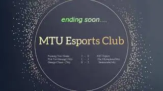 MTU Esports Club Live Stream