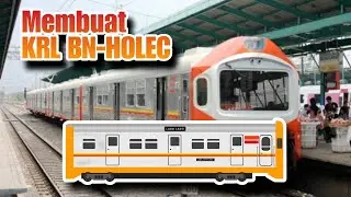 Bangkitkan Lagi KRL BN-HOLEC Non-AC - Labo Brick Train