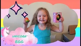 Surprise Unicorn Growing Hatching Rainbow Eggs #Kids #Toys l @CharlottesOliviasToysFun