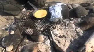 Gina's campfire corn bread