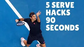 5 Tennis Serve Hacks in 90 Seconds