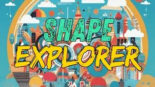 Shape Explorer | Kids Animated Song | Fun Children's Song w/ Colorful Animation | Made in Canva