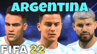 FIFA 22 All Argentina Faces