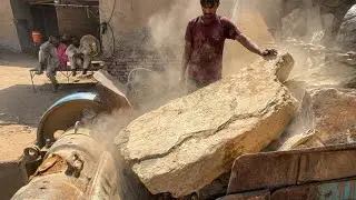EXTREME Rock Crusher Machine for Construction &mdash; Heavy Equipment Crushing Process