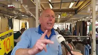 Marktkoopman Peter gaat met pensioen
