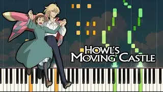Merry-Go-Round of Life (Howl's Moving Castle Theme) | Full Piano Tutorial