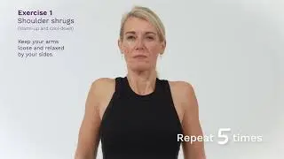Exercise 1 &ndash; Warm Up & Cool Down Exercises After Breast Cancer Surgery | Breast Cancer Now
