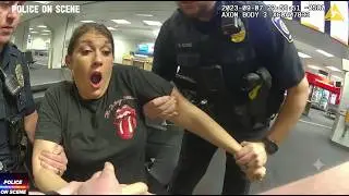 Woman Turns Down COUNTLESS WARNINGS to Leave Airport!