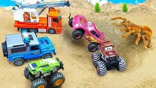 Crocodile Destroys Wooden Bridge | DIY Mini Tractor Builds a Strong Brick Bridge for Trucks